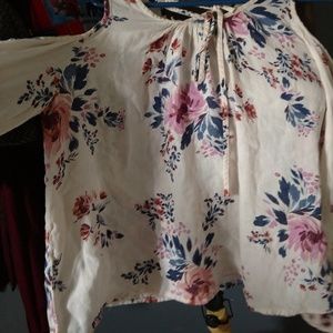 Off shoulder blouse